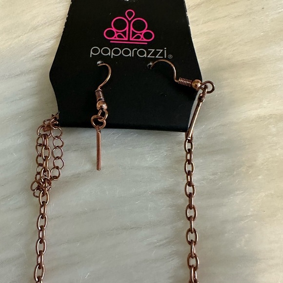 🧡10/$10 Paparazzi Copper Fringe Necklace - Picture 4 of 5